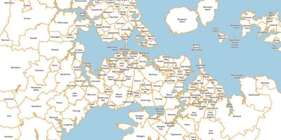 Térkép Auckland kertváros