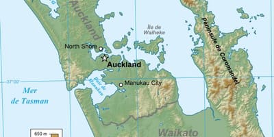 Auckland geológiai térkép